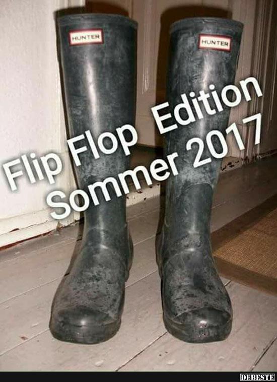 Flip Flop Edition Sommer 2017.. - Lustige Bilder | DEBESTE.de