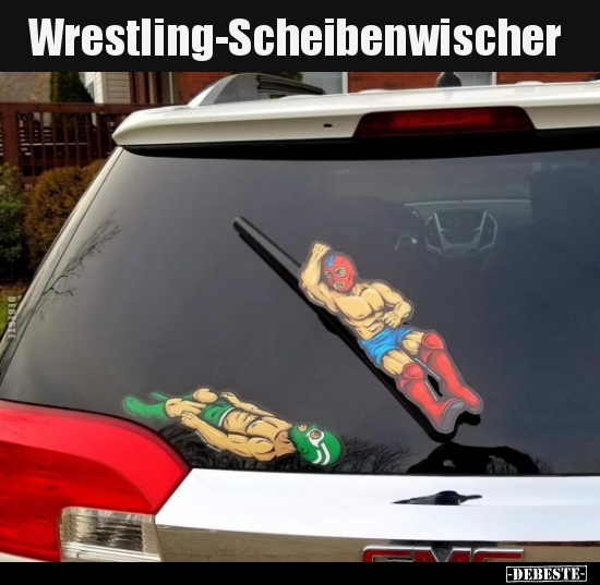 Wrestling-Scheibenwischer.. - Lustige Bilder | DEBESTE.de