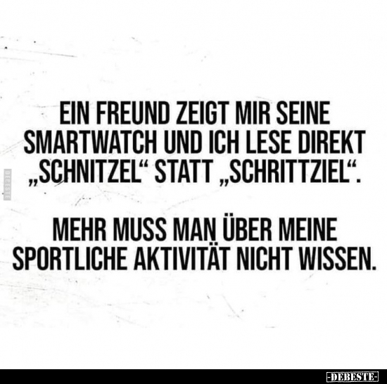 Ein Freund zeigt mir seine Smartwatch.. - Lustige Bilder | DEBESTE.de