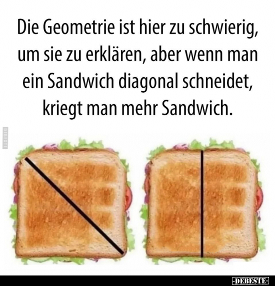 Die Geometrie ist hier zu schwierig.. - Lustige Bilder | DEBESTE.de