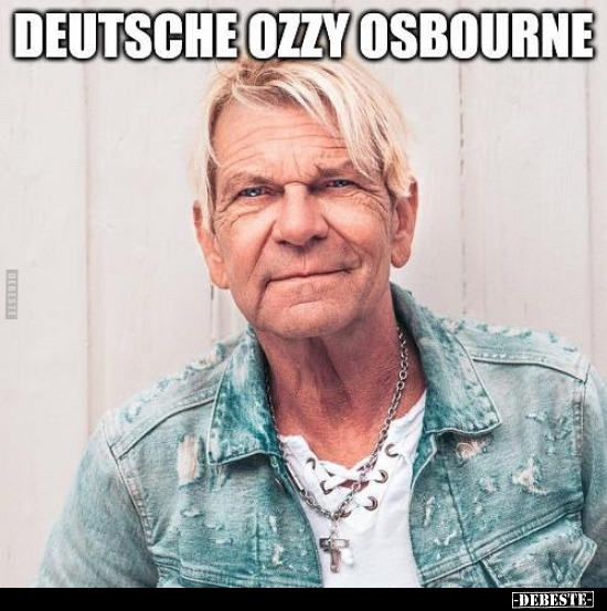 Deutsche Ozzy Osbourne.. - Lustige Bilder | DEBESTE.de