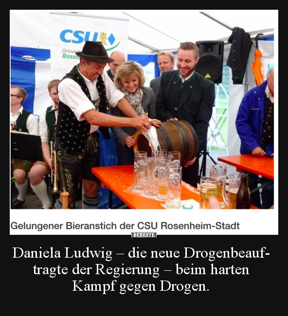 Daniela Ludwig – die neue Drogenbeauf- tragte der.. - Lustige Bilder | DEBESTE.de