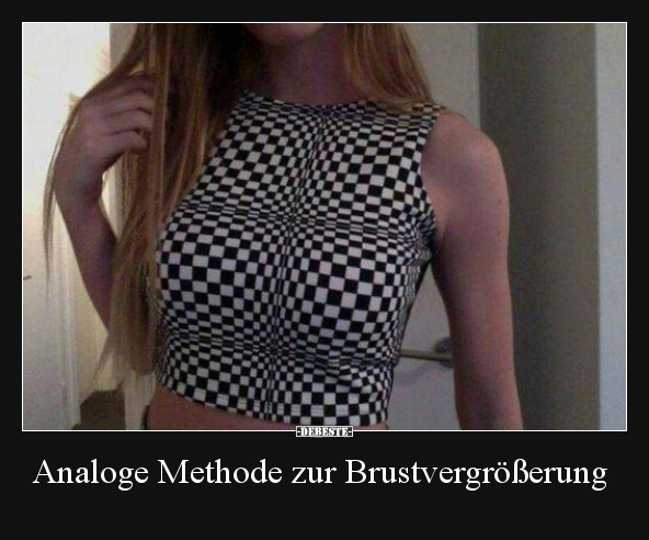 Analoge Methode zur Brustvergrößerung.. - Lustige Bilder | DEBESTE.de