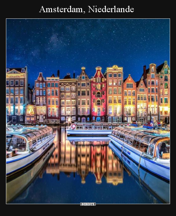 Amsterdam, Niederlande.. - Lustige Bilder | DEBESTE.de