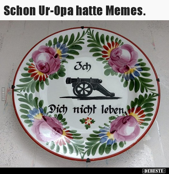 Schon Ur-Opa hatte Memes... - Lustige Bilder | DEBESTE.de