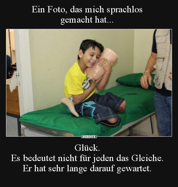 Ein Foto, das mich sprachlos gemacht hat... - Lustige Bilder | DEBESTE.de