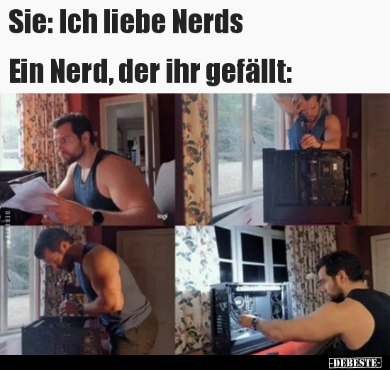 Sie: Ich liebe Nerds.. - Lustige Bilder | DEBESTE.de