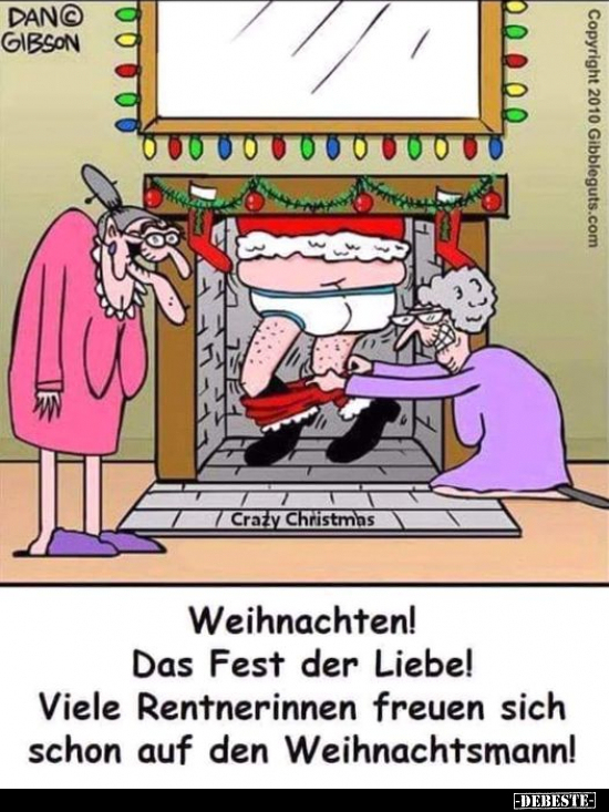 Weihnachten! Das Fest der Liebe! Viele Rentnerinnen.. - Lustige Bilder | DEBESTE.de
