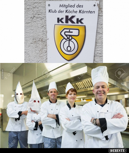 Mitglied des Klub der Köche Kärnten.. - Lustige Bilder | DEBESTE.de