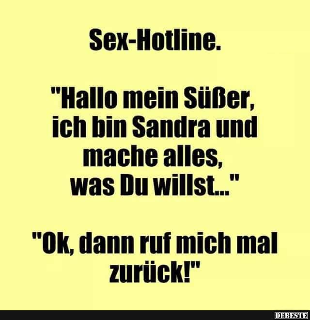 Hallo mein Süßer, ich bin Sandra.. - Lustige Bilder | DEBESTE.de