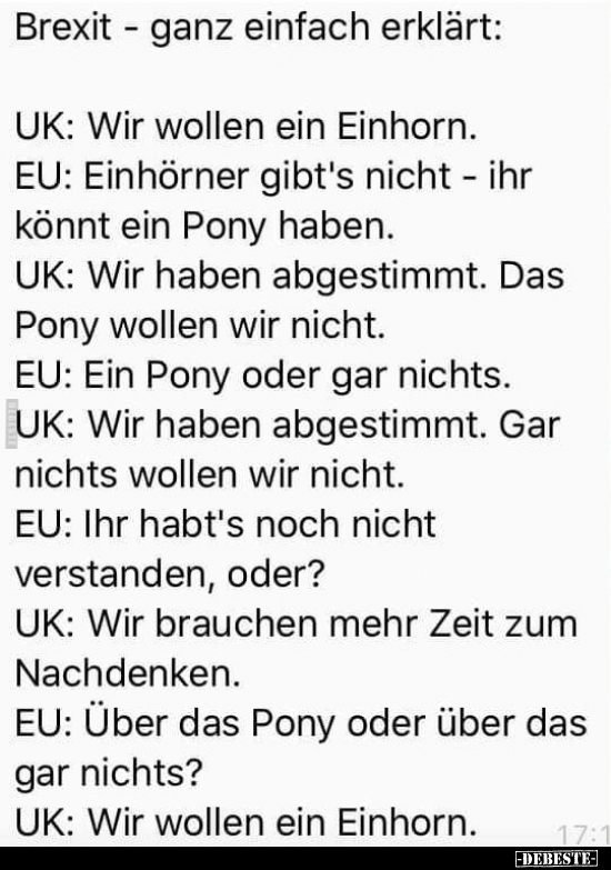 Brexit - ganz einfach erklärt: - Lustige Bilder | DEBESTE.de