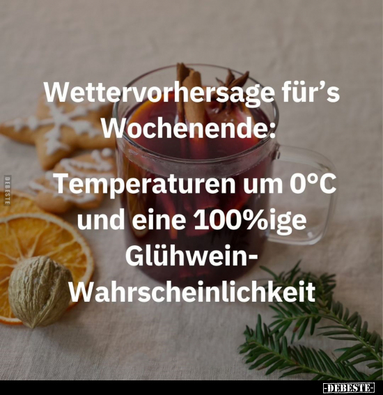 Wettervorhersage für's Wochenende:.. - Lustige Bilder | DEBESTE.de