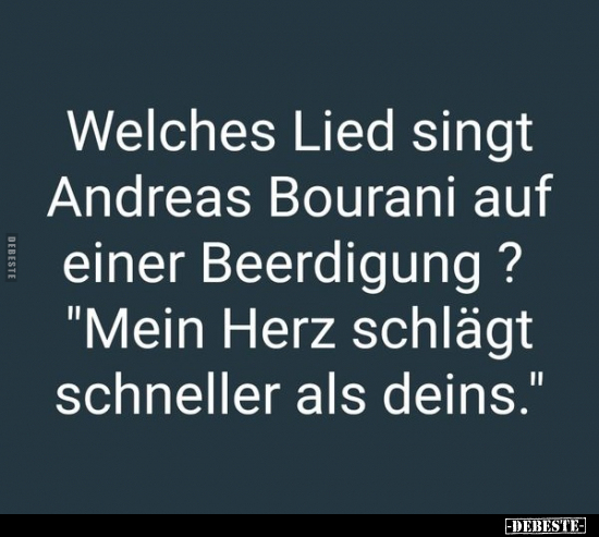 Welches Lied singt Andreas Bourani auf einer.. - Lustige Bilder | DEBESTE.de