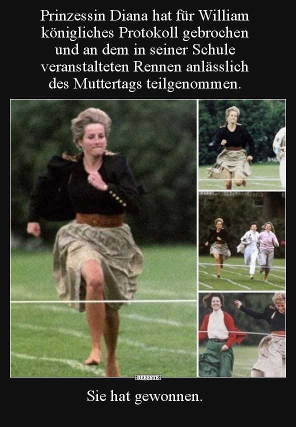 Prinzessin Diana hat für William königliches Protokoll.. - Lustige Bilder | DEBESTE.de