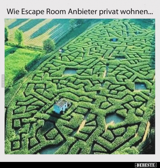 Wie Escape Room Anbieter privat wohnen... - Lustige Bilder | DEBESTE.de