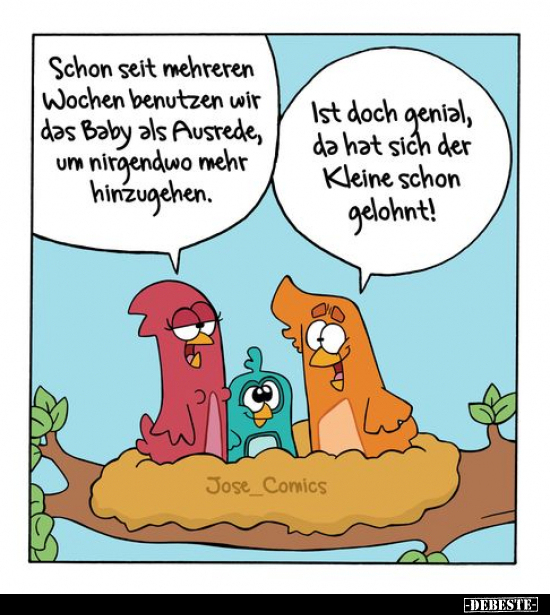 Schon seit mehreren Wochen benutzen wir das Baby als.. - Lustige Bilder | DEBESTE.de