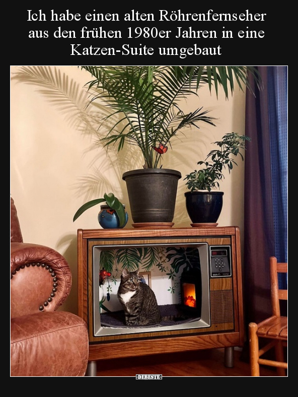 Ich habe einen alten Röhrenfernseher aus den frühen 1980er.. - Lustige Bilder | DEBESTE.de
