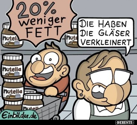 20% weniger Fett.. - Lustige Bilder | DEBESTE.de