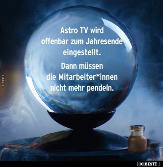 Astro TV wird offenbar zum Jahresende eingestellt.. - Lustige Bilder | DEBESTE.de