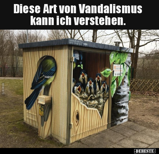 Diese Art von Vandalismus kann ich verstehen... - Lustige Bilder | DEBESTE.de