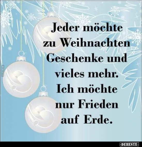 Jeder möchte zu Weihnachten Geschenke und vieles mehr.. - Lustige Bilder | DEBESTE.de