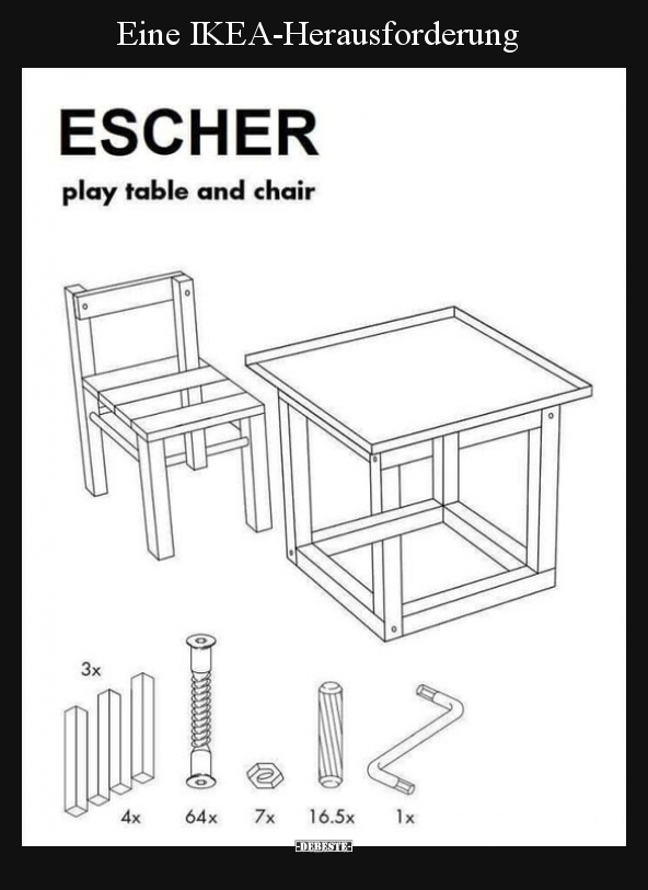 Eine IKEA-Herausforderung.. - Lustige Bilder | DEBESTE.de