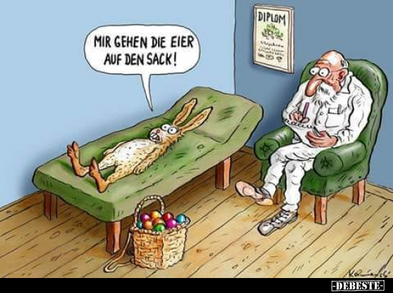 Mir gehen die Eier auf den Sack!.. - Lustige Bilder | DEBESTE.de