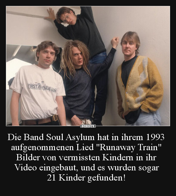 Die Band Soul Asylum hat in ihrem 1993 aufgenommenen Lied.. - Lustige Bilder | DEBESTE.de