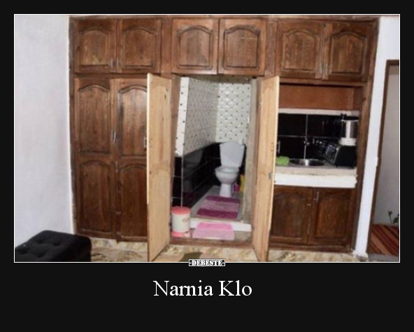 Narnia Klo.. - Lustige Bilder | DEBESTE.de