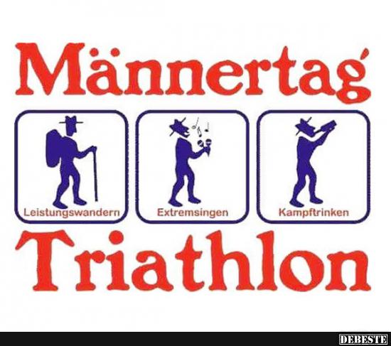 Männertag Triatlhlon.. - Lustige Bilder | DEBESTE.de