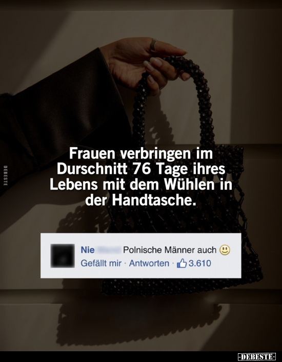Frauen verbringen im Durchschnitt 76 Tage ihres Lebens .. - Lustige Bilder | DEBESTE.de