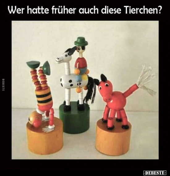 Wer hatte früher auch diese Tierchen?.. - Lustige Bilder | DEBESTE.de