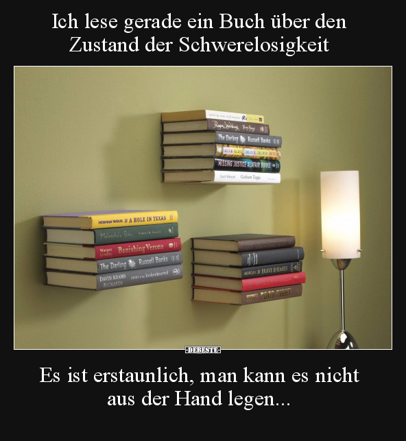 Ich lese gerade ein Buch über den Zustand der.. - Lustige Bilder | DEBESTE.de