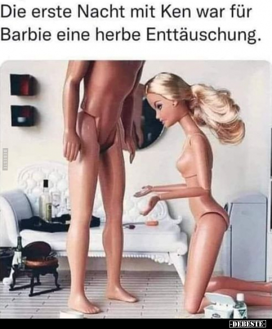 Die erste Nacht mit Ken war für Barbie.. - Lustige Bilder | DEBESTE.de