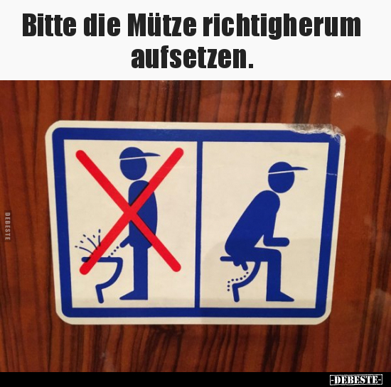 Bitte die Mütze richtigherum aufsetzen... - Lustige Bilder | DEBESTE.de