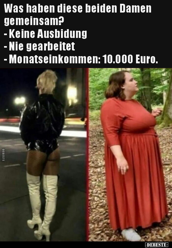 Was haben diese beiden Damen gemeinsam? - Lustige Bilder | DEBESTE.de