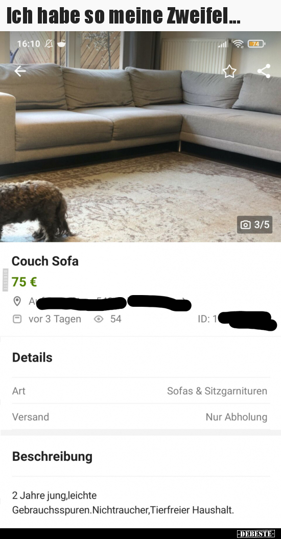 Couch Sofa.. - Lustige Bilder | DEBESTE.de
