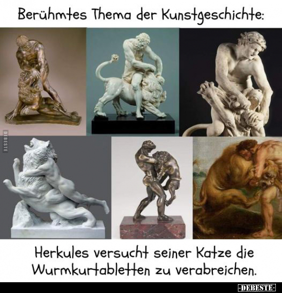 Berühmtes Thema der Kunstgeschichte.. - Lustige Bilder | DEBESTE.de