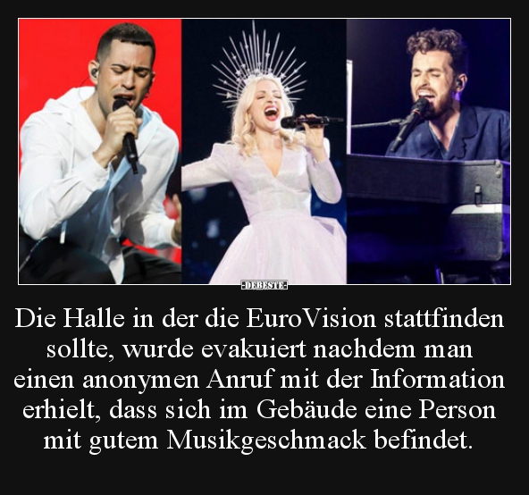 Die Halle in der die EuroVision stattfinden sollte, wurde.. - Lustige Bilder | DEBESTE.de