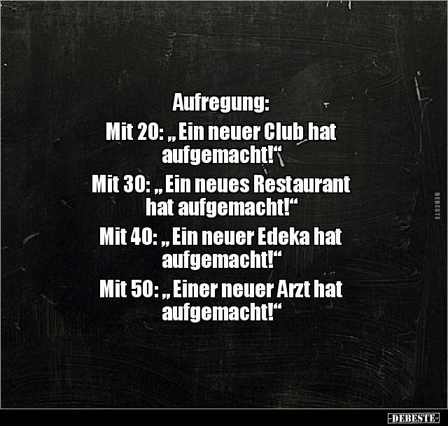 Aufregung: Mit 20: "Ein neuer Club hat aufgemacht!"... - Lustige Bilder | DEBESTE.de