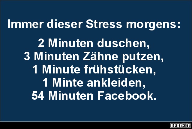 Immer dieser Stress morgens:.. - Lustige Bilder | DEBESTE.de