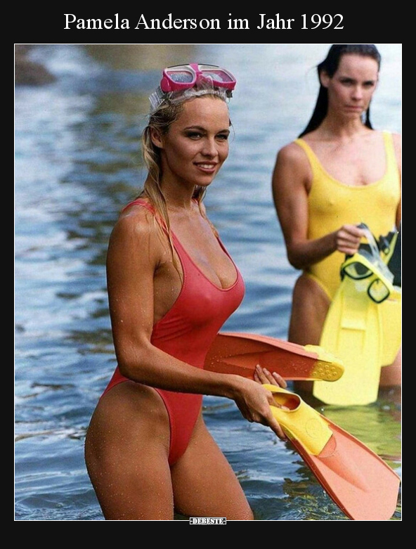 Pamela Anderson im Jahr 1992.. - Lustige Bilder | DEBESTE.de