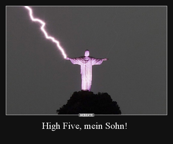 High Five, mein Sohn!.. - Lustige Bilder | DEBESTE.de