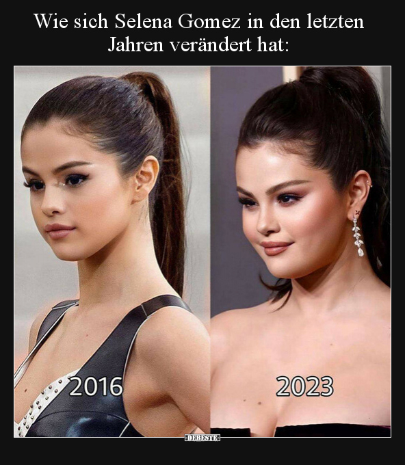 Wie sich Selena Gomez in den letzten Jahren verändert.. - Lustige Bilder | DEBESTE.de