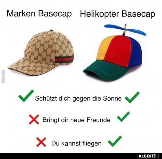 Marken Basecap - Helikopter Basecap.. - Lustige Bilder | DEBESTE.de