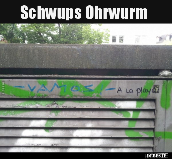 Schwups Ohrwurm.. - Lustige Bilder | DEBESTE.de