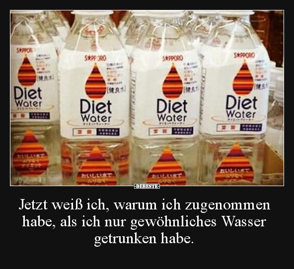 Jetzt weiß ich, warum ich zugenommen habe, als ich nur.. - Lustige Bilder | DEBESTE.de