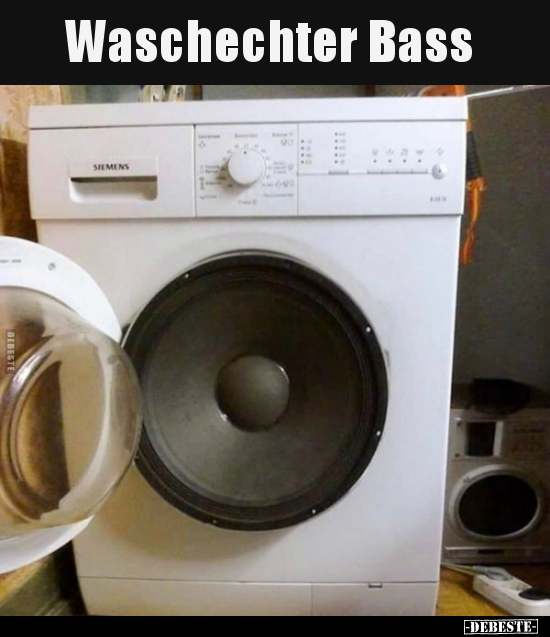 Waschechter Bass.. - Lustige Bilder | DEBESTE.de