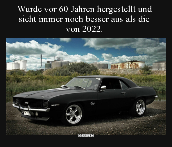 Wurde vor 60 Jahren hergestellt und sieht immer noch besser.. - Lustige Bilder | DEBESTE.de