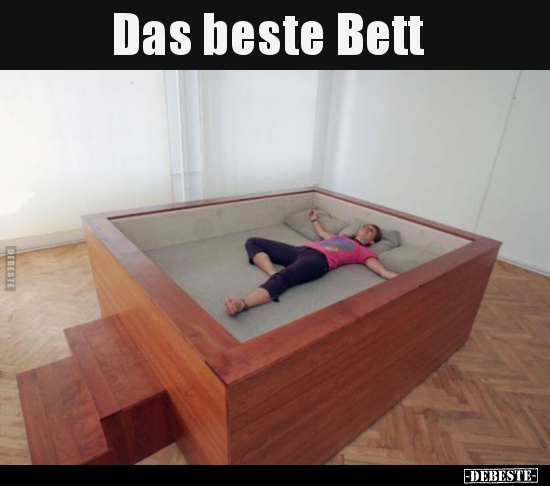 Das beste Bett.. - Lustige Bilder | DEBESTE.de